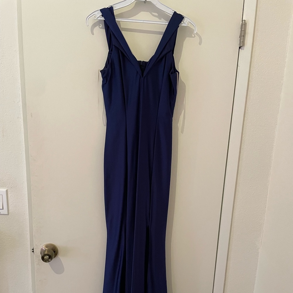 Long Navy blue Bridesmaid dress - Brand new